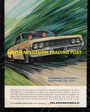 1962 Oldsmobile Dynamic 88 Print Ad "Daring to Design..Raring to Go"