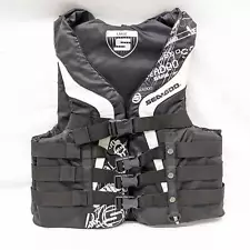 Sea-Doo OEM MENS MOTION PFD LIFE VEST L BLACK, 9003370990