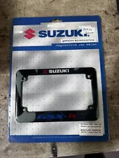 Suzuki GSX-R 600-750-1000 Blue Camo License Plate Frame