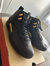 Size 12 - Jordan 12 Retro Mid Black Taxi Brand New OG All