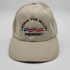 Democrat Hillary Clinton 2016 Beige Presidential Madame President Hat F