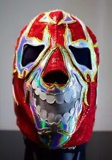 Mexican Wrestling Mask Mil Muertes AAA UNDERGROUND CMLL WWE Premium item Costume