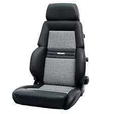 Recaro Expert M Seat - Black Leather/Pepita