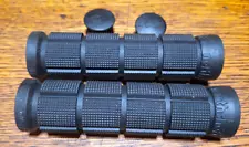 Black BMX Bike Grips (GT, Redline, Robinson, Powerlite, Haro, S&M)