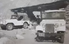 New ListingVintage Willys Jeep CJ-5 Photo Snapshot Off Road California Desert c. 1956