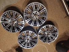 4PC USED (some scuffs see photos) 18" NOT OEM WHEELS RIMS M3 EVO MESH FITS BMW