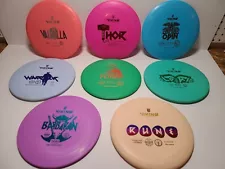 Viking Discs Competition Disc Golf Set - 8 Frisbee Discs for Any Distance, PDGA