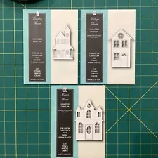 Memory Box Lot Metal Dies Manor House Country House Village House NEW