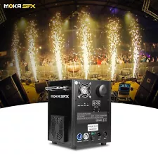 MOKA SFX 650W Cold Spark Machine DMX Sparkler Fountain for Wedding Events