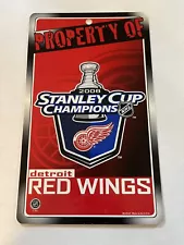 NHL Licensed Stanley Cup Wall Plaque