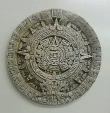 Sandstone 18" Aztec calendar