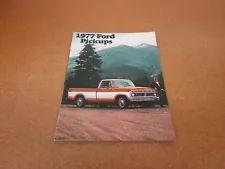 1977 Ford pickup truck F100 F150 F250 F350 sales brochure 16 pg ORIGINAL