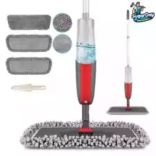 Microfiber Spray Mops for Floor Cleaning Wet Dry Dust Hardwood Kitchen Floor Mop