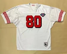 JSY011 San Francisco 49er's NFL 1994 Throwback Jersey Rice #80 XL