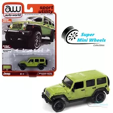 Auto World 1:64 - 2013 Jeep Wrangler Unlimited Moab Edition (Gecko Green)