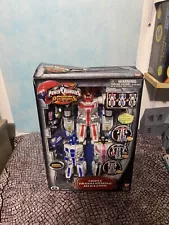 MIGHTY MORPHIN POWER RANGERS TRIPLE TRANSFORMING MEGAZORD BANDAI NEW OVERDRIVE