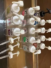 VTG Slush Puppie Liquid Dispenser Snow Cone Syrup Plastic Bottle Jar LOT