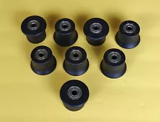 8 ROLLING SEAT TROLLEY WHEELS for BOWFLEX REVOLUTION MODEL.."5YR WARRANTY"