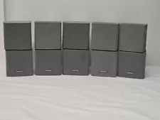 5 Sets Of Bose Silver Double Cube Speakers for Lifestyle/Acoustimass /Free Ship!