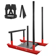 VEVOR Weight Power Pull Push Sled Fitness Strength Speed Resistant Training Sled