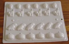 HARD CANDY HALLOWEEN MINI ASSORTMENT MOLD= HS-3122