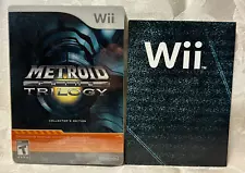 METROID PRIME TRILOGY COLLECTOR'S EDITION Wii GAME DOUBLE SIDED POSTER BRAND NEW