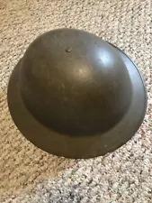 Belgian post war reserve helmet-British ww2 brodie helmet (original)