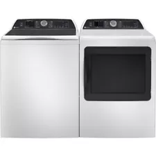 GE Profile 6.1 Cu. Ft. Top Load Washer and GE Profile 7.4 Cu. Ft Electric Dryer