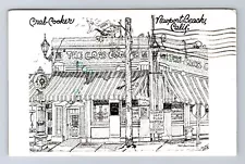 Newport Beach CA-California, the Crab Cooker Restaurant, Vintage Postcard