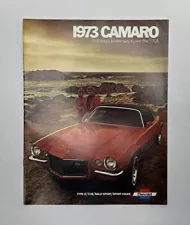 Original 1973 Chevy Camaro LT Z28 Dealer Sales Brochure Catalog Booklet NOS