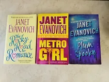 Janet Evanovich Paperback Books #JE1 Lot of 3