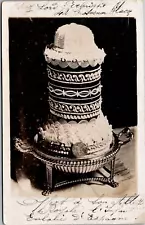 RPPC Birthday cake for royal infant Eulalia of Spain?