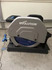 evolution metal cutting chop saw