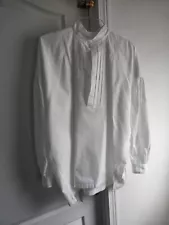 Men's Pleated Dress Shirt For Civil War Reenacting Size About XL