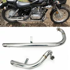 Muffler Exhaust System Pipes Silencer for Yamaha Virago V Star 250 XV250 88-2023 (For: Yamaha Virago 250)