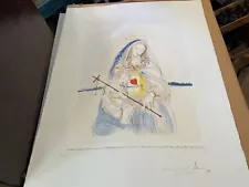 salvador dali signed and numbered lithograph “MADONNA”