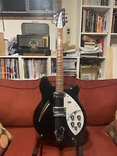 2007 Rickenbacker Jetglo 360 6 String Guitar W/OHSC