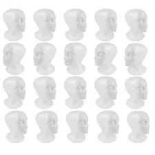 SHANY Styrofoam Model Heads/Hat Wig Foam Mannequin - 11" Round base - 24 pieces