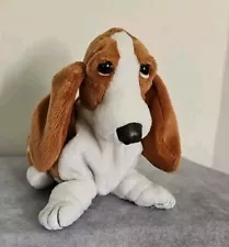 Hush Puppies Stuffed Basset Hound Dog Beanbag Plush