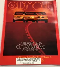 1987 Oldsmobile Sales Brochure for Ciera, Supreme, and Cutlass Cruiser