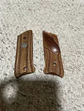 Ruger Mark 2 Wood Factory Target Grips