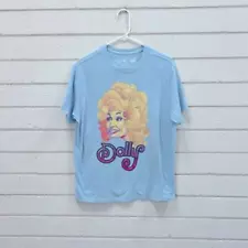 Dolly Parton Blue Tee size M