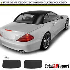 Black Convertible Soft Top for Mercedes-Benz CLK320 04-05 CLK350 06-09 CLK55 AMG