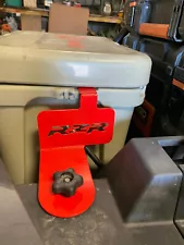 RZR Cooler Bracket for YETI 20qt Powder Coated RED