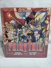 FAIRY TAIL Manga Box Set 5 by Hiro Mashima (English) Paperback Book