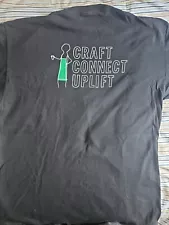 Starbucks Employee T-Shirt Short Sleeve Size XL Craft Connect Uplift NO FLAWS