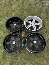 Auto couture wheels Rims JDM Custom Rare 3 Piece 22” 5x120 Japan Three piece