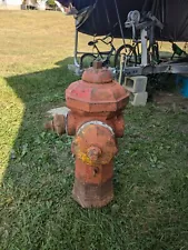 Vintage Ludlow Troy New York 1947 5 inch Fire Hydrant