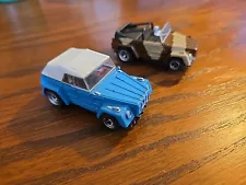 AURORA AFX | VW THING HARDTOP | blue - white and Camo No Top Nice! Running