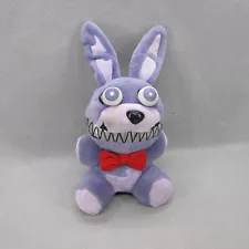 Five Nights At Freddys Plush Nightmare Bonnie Official Funko 2016 Purple Bunny